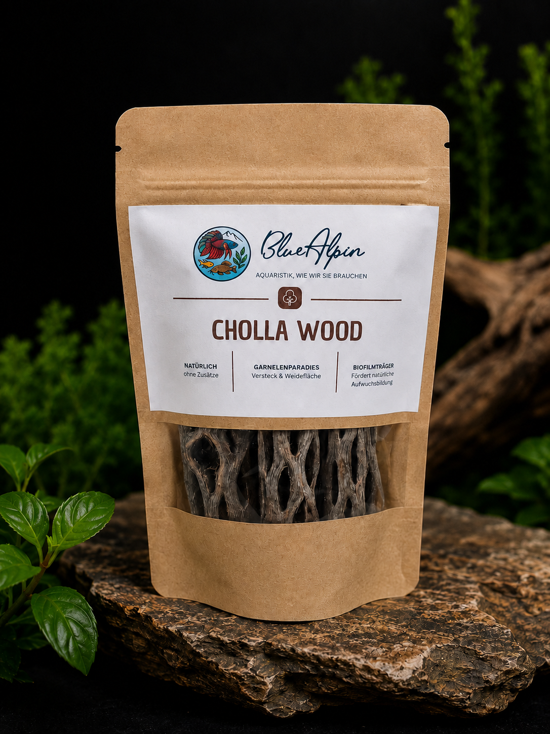 Cholla Wood im Aquarium – Der natürliche Alleskönner für Garnelen, Krebse und Welse
