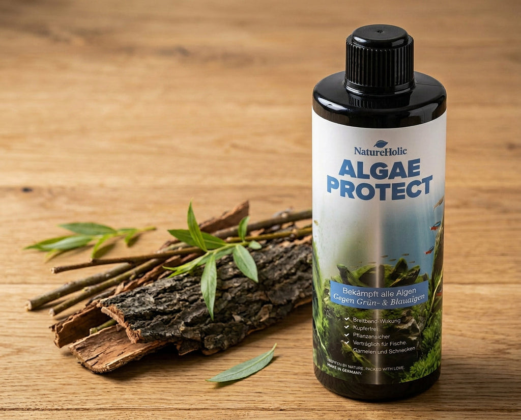 NatureHolic Algae Protect - Algen Entferner gegen die häufigsten Aquarium Algen 500ml