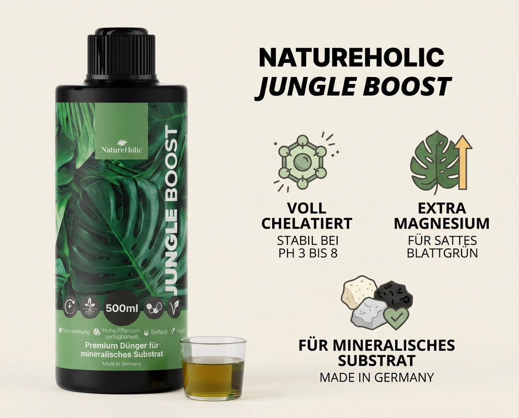 NatureHolic Jungle Boost - Premium Pflanzen Dünger 500ml