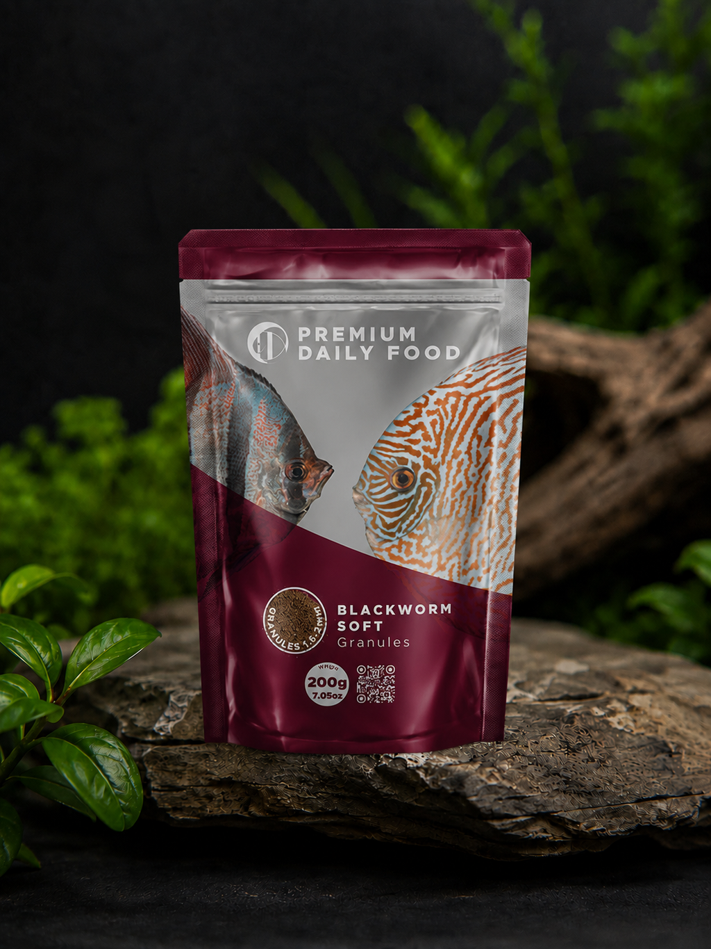 Discus Hobby Blackworm Soft Granulat – Premium Softfutter mit Blackworms
