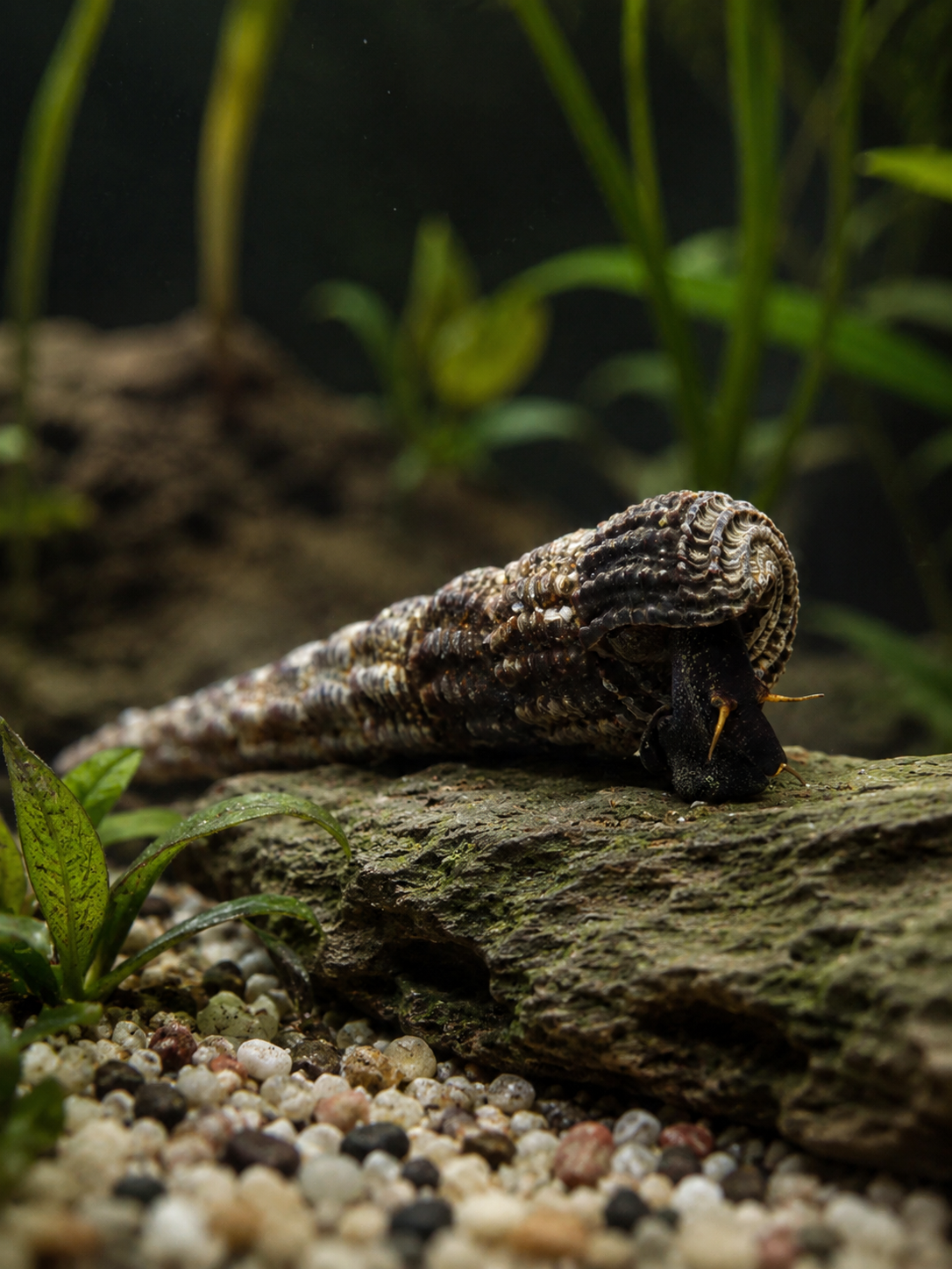 Turmdeckelschnecke "yellow Antenna"
