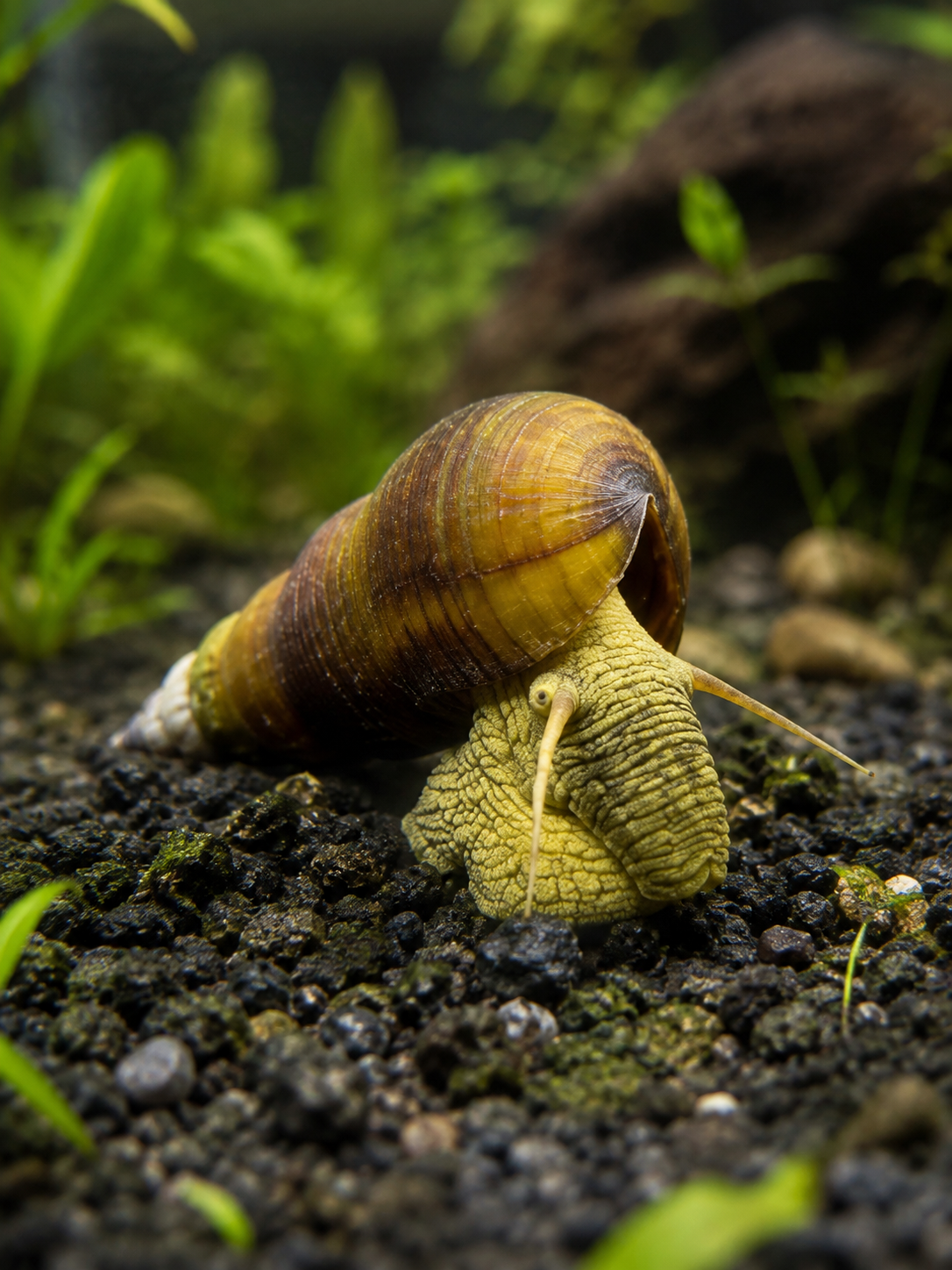Turmdeckelschnecke „Yellow Poso“