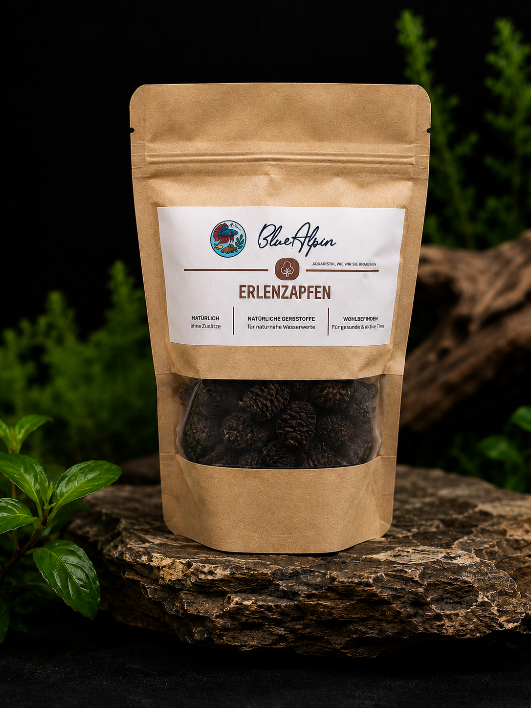 Blue Alpin Erlenzapfen 15g ca 70 Stk