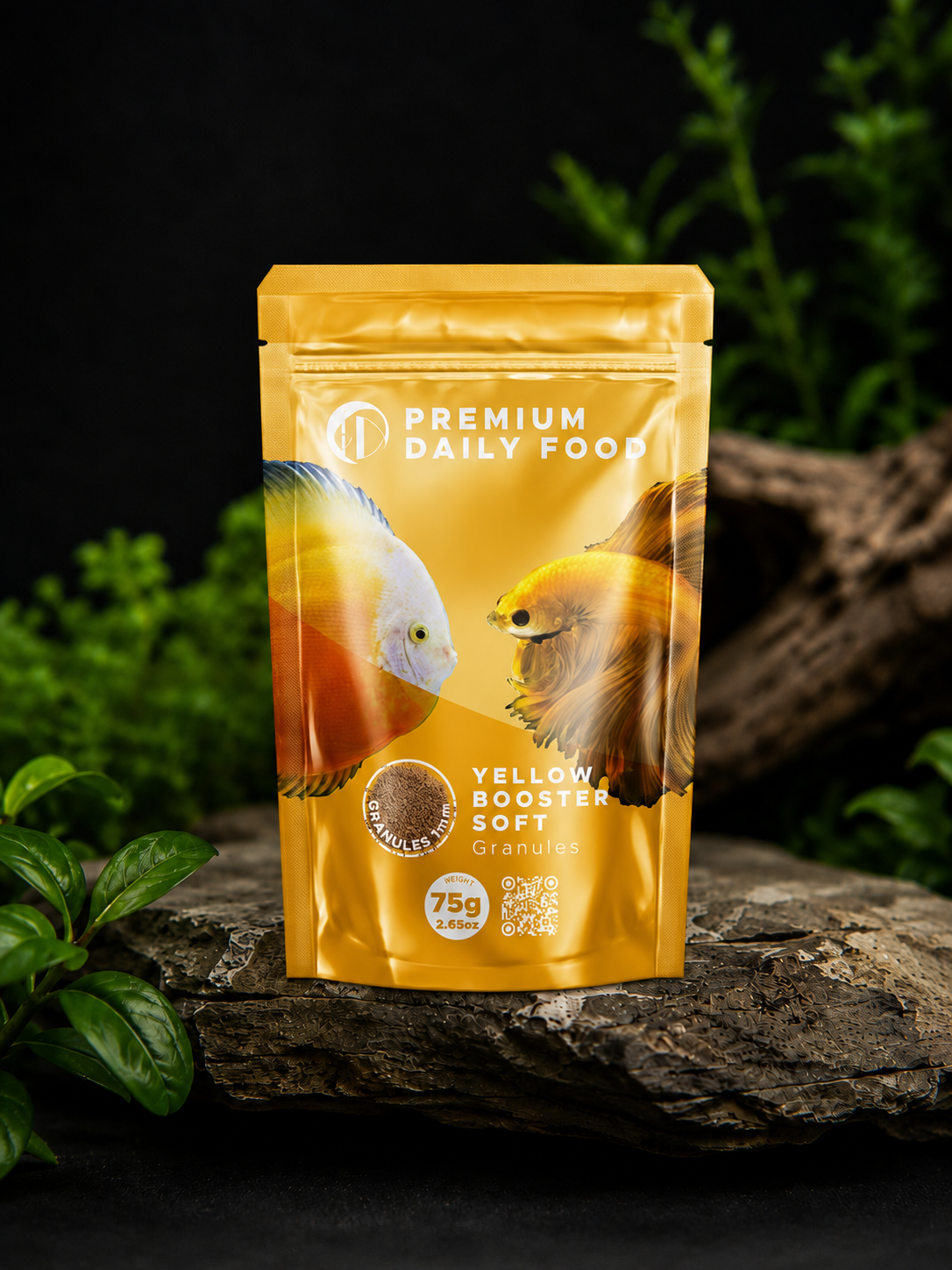 Discus Hobby Yellow Booster Soft Granulat – Premium Softfutter für intensive Gelbfärbung