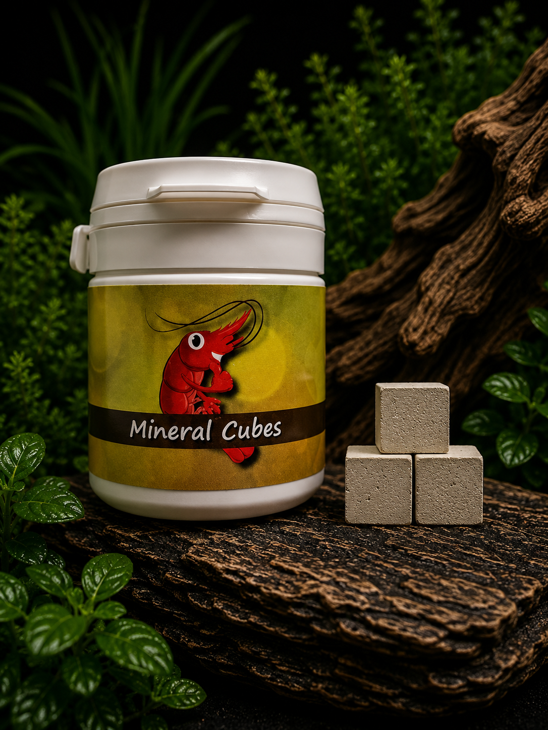 Mineral Cubes Humin (30 Stück)