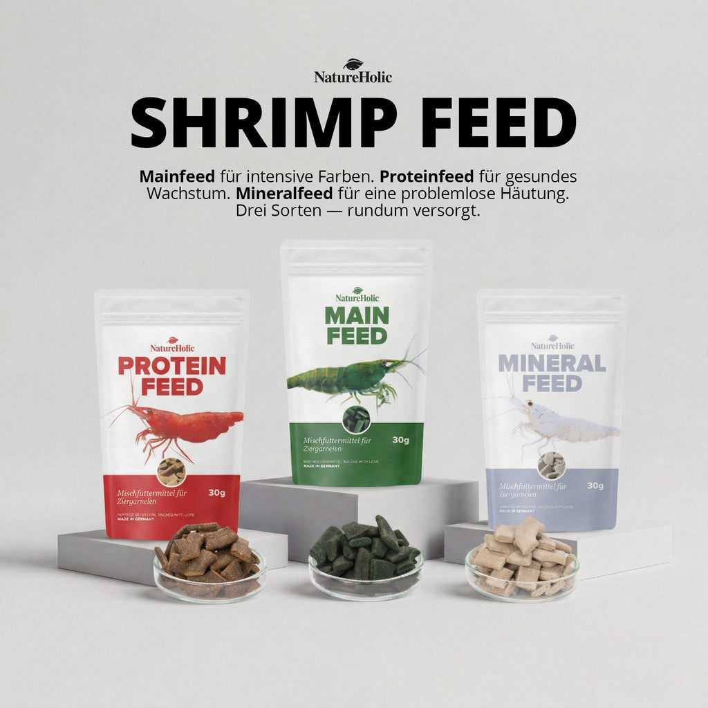 NatureHolic - Futter Paket - Mainfeed / Proteinfeed / Mineralfeed