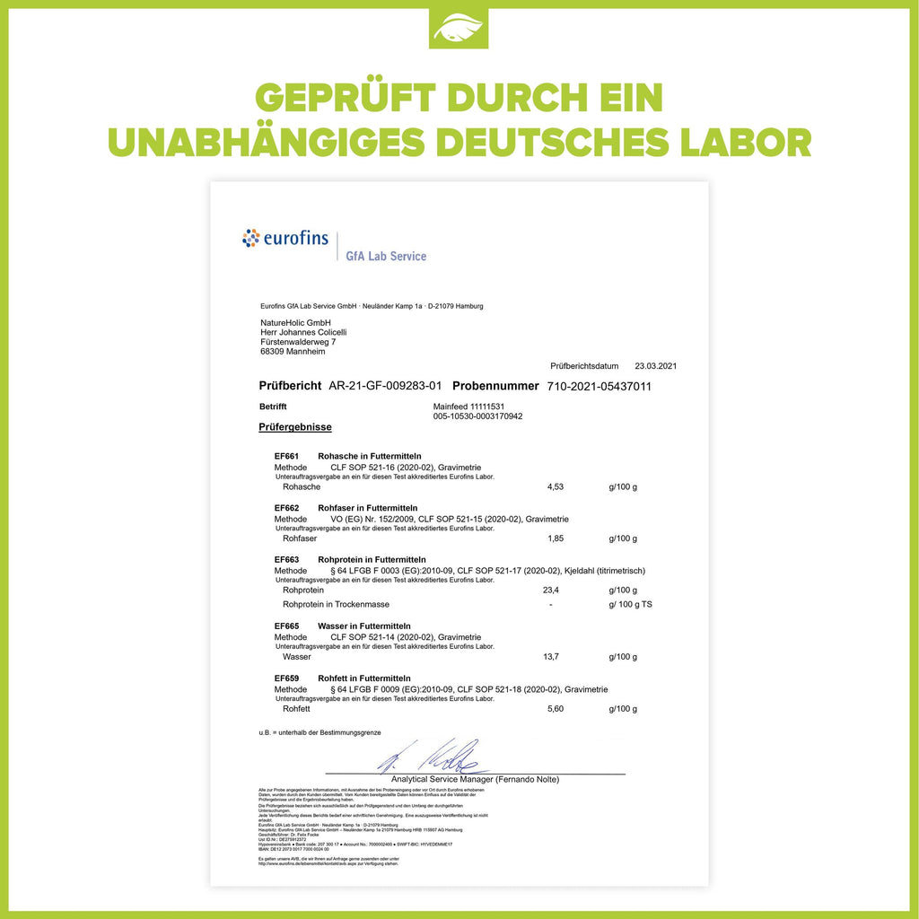 Mineralfeed Probepackung
