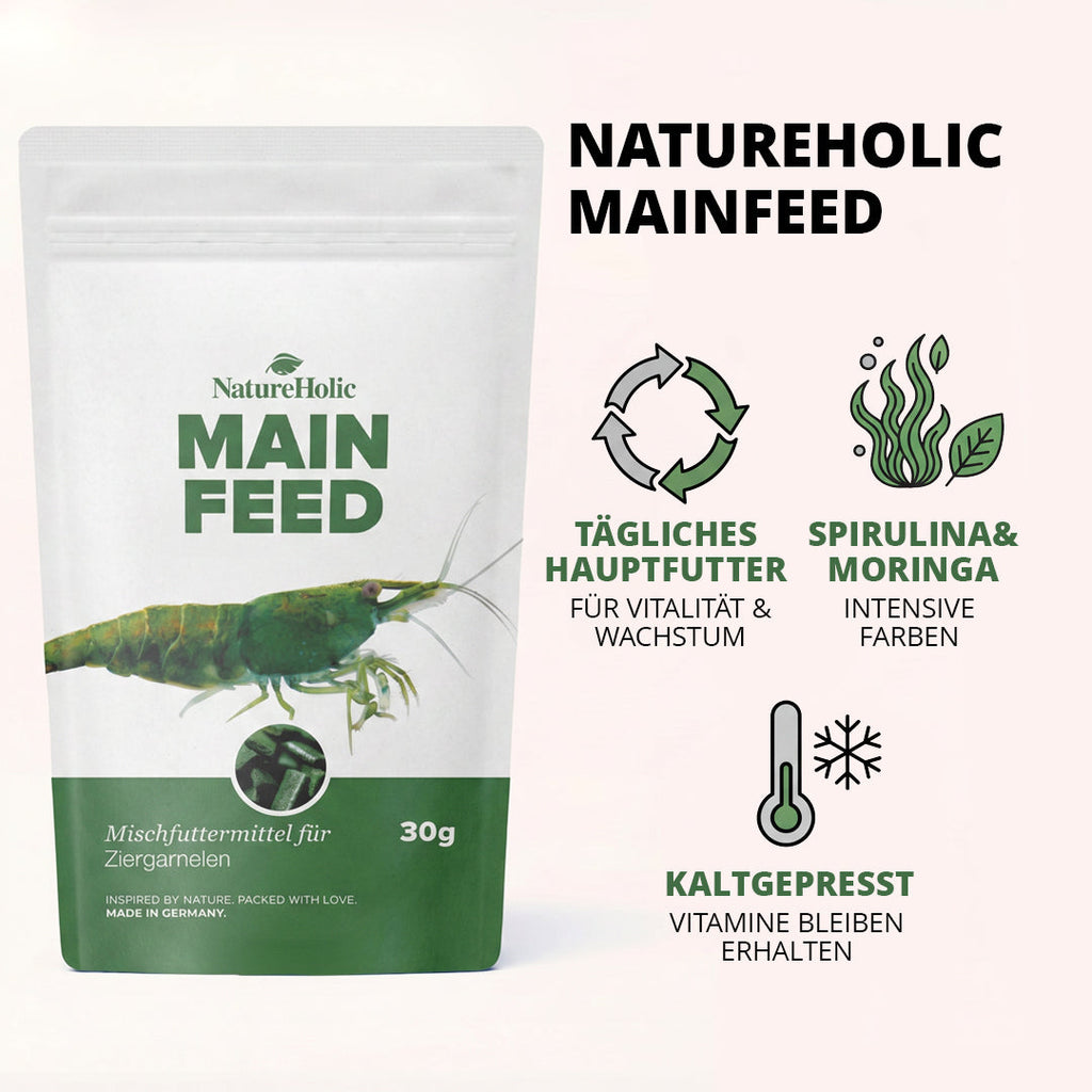 NatureHolic - Futter Paket - Mainfeed / Proteinfeed / Mineralfeed
