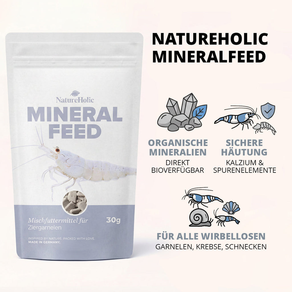 NatureHolic - Futter Paket - Mainfeed / Proteinfeed / Mineralfeed