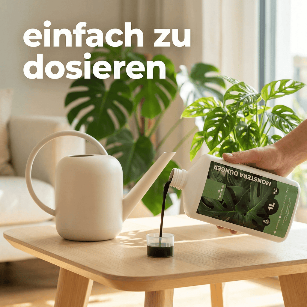 NatureHolic Monstera Dünger - Biologischer Zimmerpflanzendünger - 1000ml