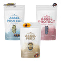 NatureHolic Assel 'Sorglos' Paket – Asselfeed, HydroProtect & TerrainBoost für Asseln im Terrarium