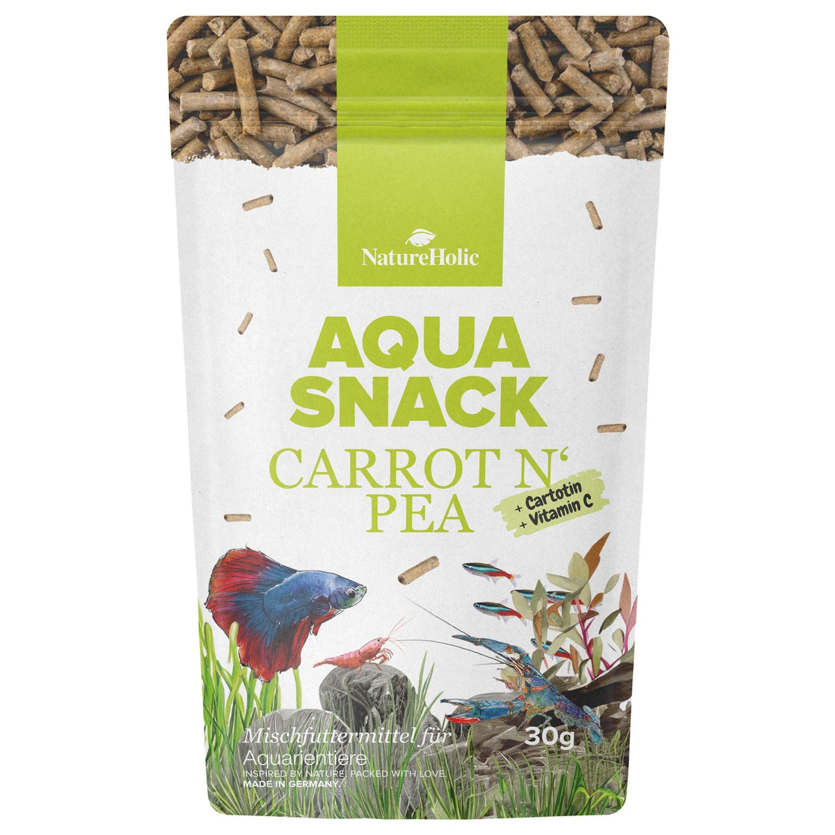 AquaSnack Carrot'n Pea Sticks