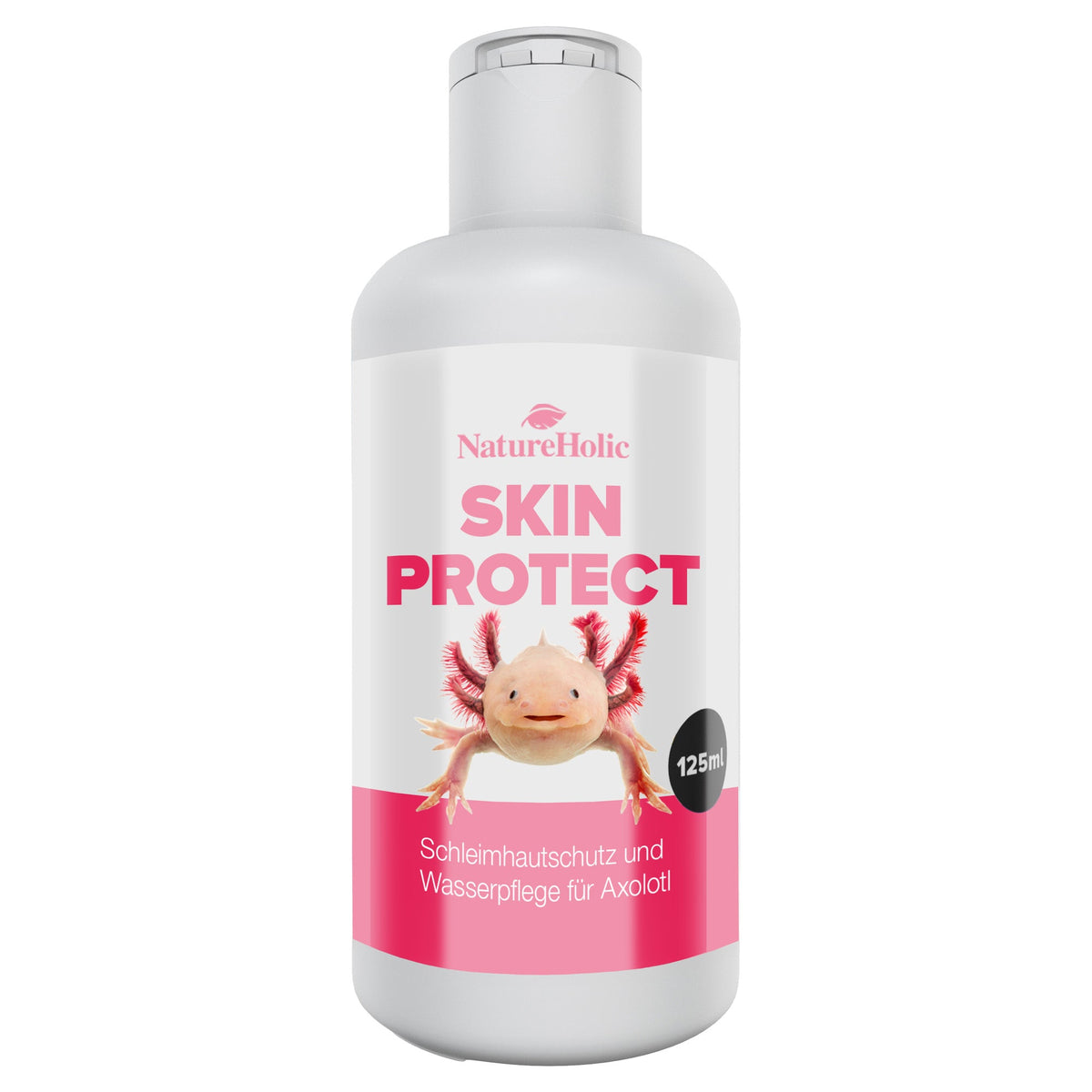 NatureHolic Axolotl Pflege-Set - Wasserpflege, Schleimhautschutz & Spezialfutter