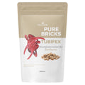 NatureHolic Pure Bricks - Tubifex - 250ml (30g) - Gefriergetrocknete Futterwürfel
