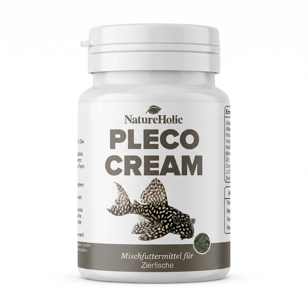NatureHolic Pleco Cream - Futterpaste für Welse 100g