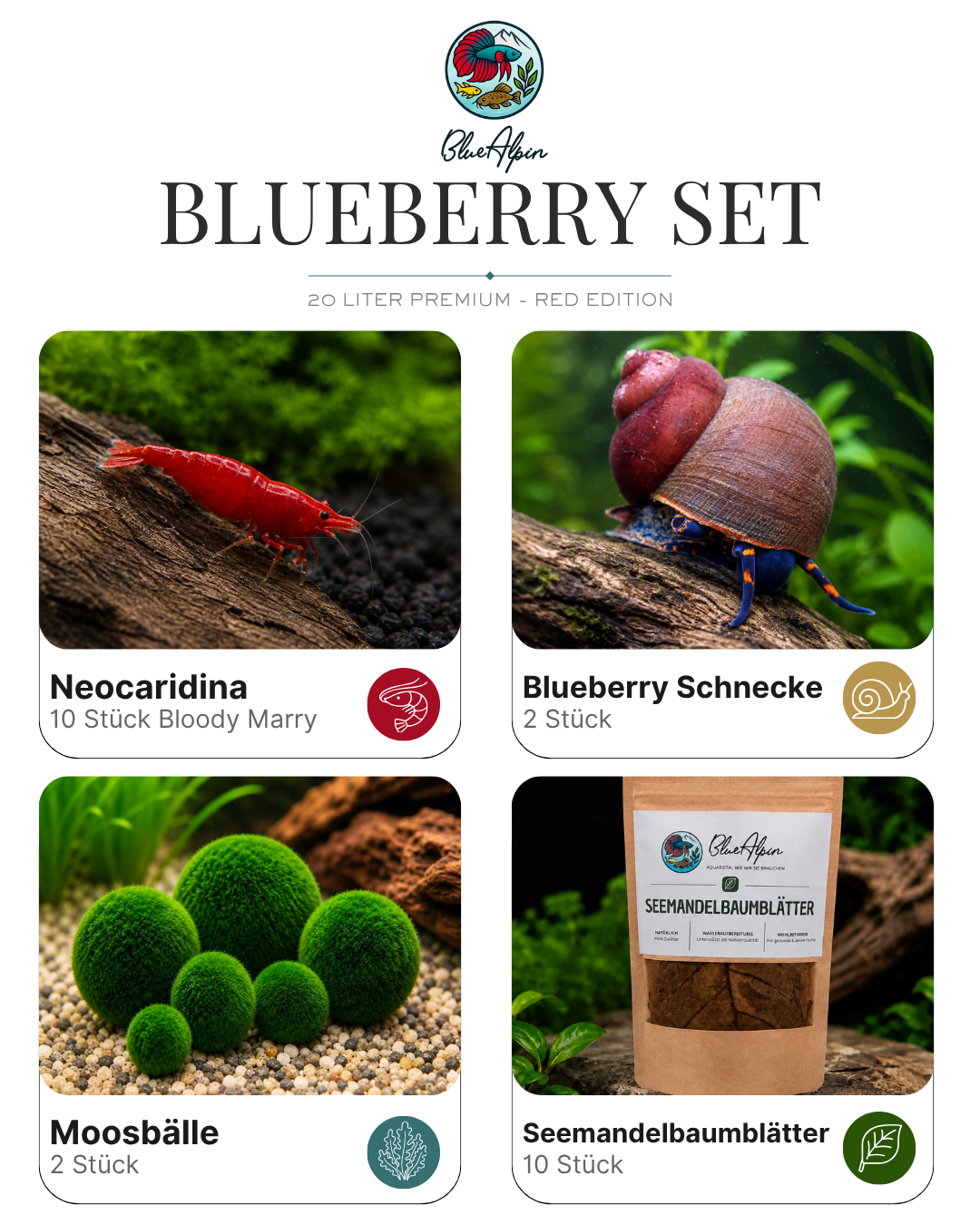 Blueberry Set – 20 Liter Red Edition Premium