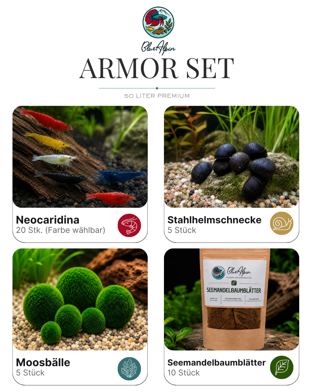 Armor set BlueAlpin 50liter Premium