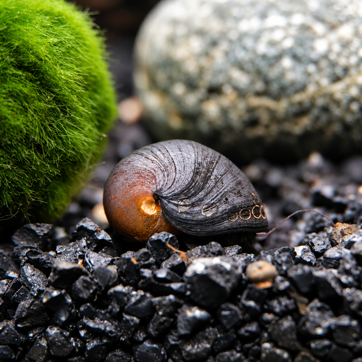 Stahlhelmschnecke/Napfschnecke