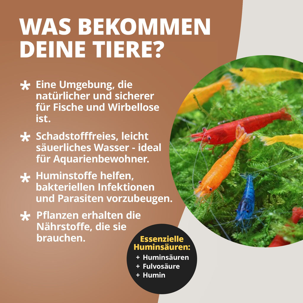 NatureHolic - Crusta Humin Liquid - 125ml / Wertvolle Huminstoffe für dein Aquarium
