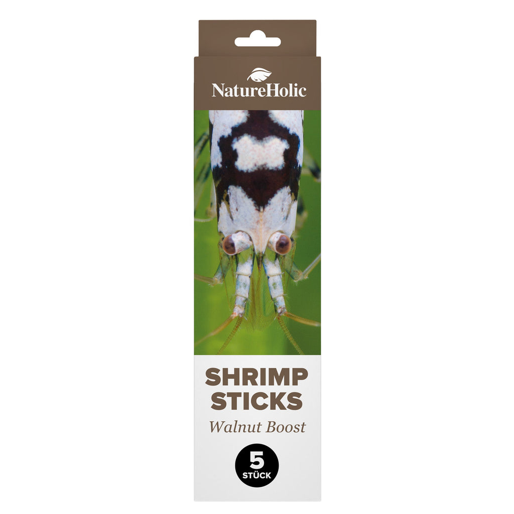NatureHolic - Garnelen Lollies „Walnut Boost“ - 5 Lollis fürs Aquarium
